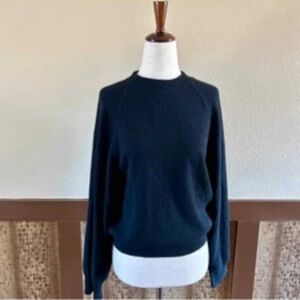 Loulou Studio Cashmere Black Women's Sweater Pemba Small